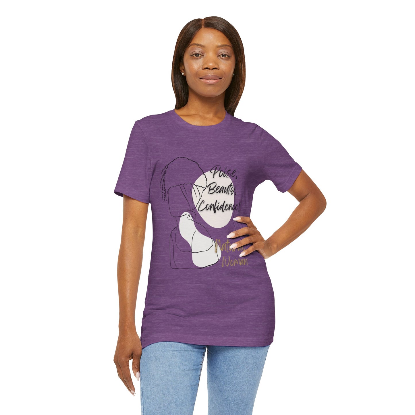 Natural Woman Puff (BL) Short Sleeve T-Shirt