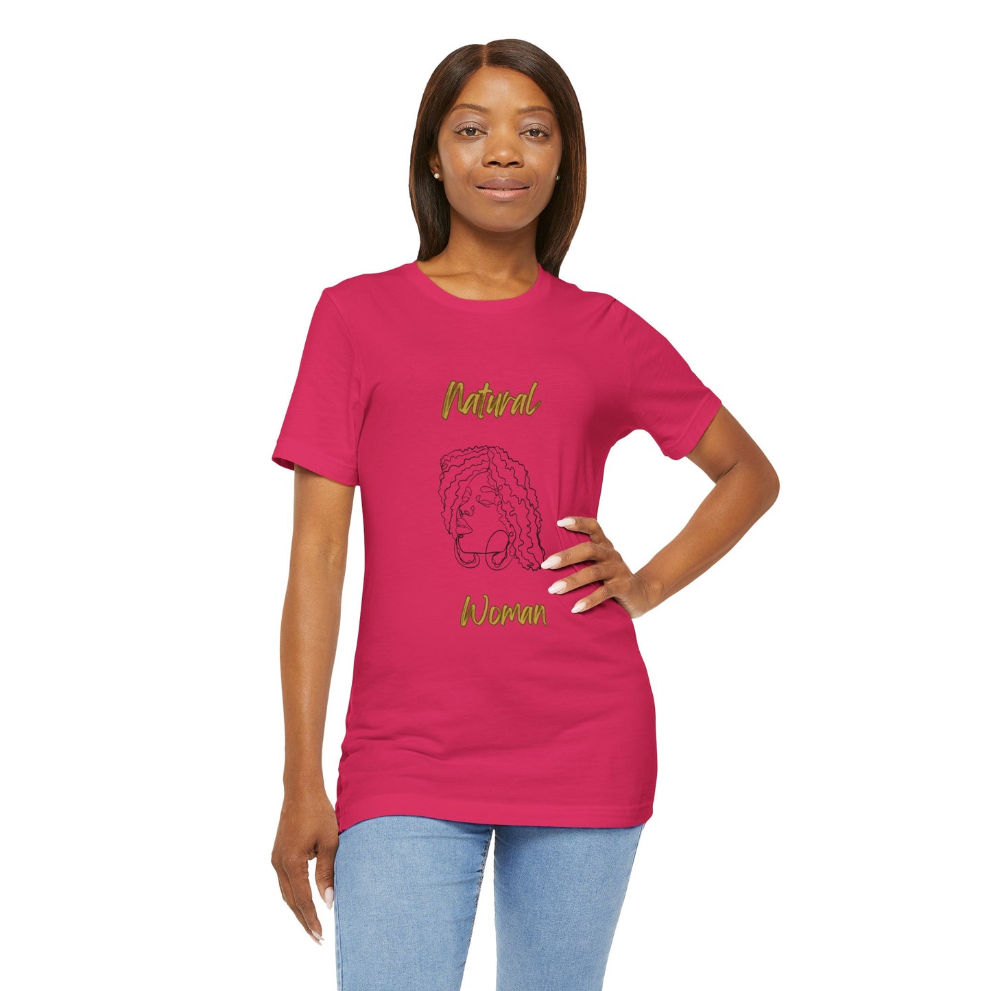 Natural Woman Naturally Me (BL) Short Sleeve T-Shirt