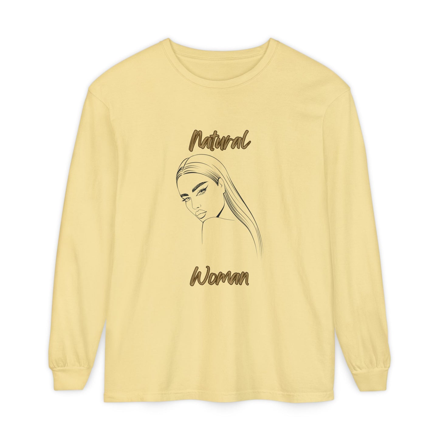 Natural Woman The Stare (BL) Long Sleeve T-Shirt