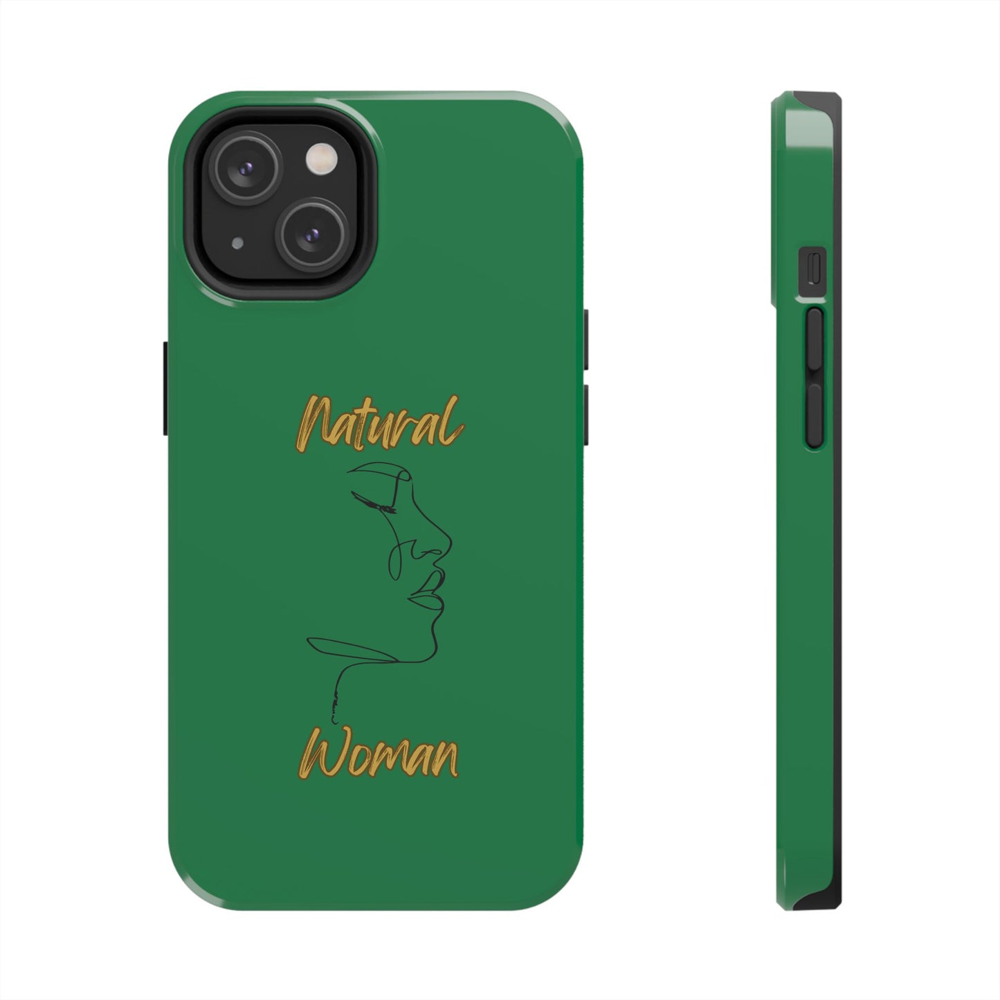 Natural Woman Timeless (BL)Tough Phone Cases DARK GREEN