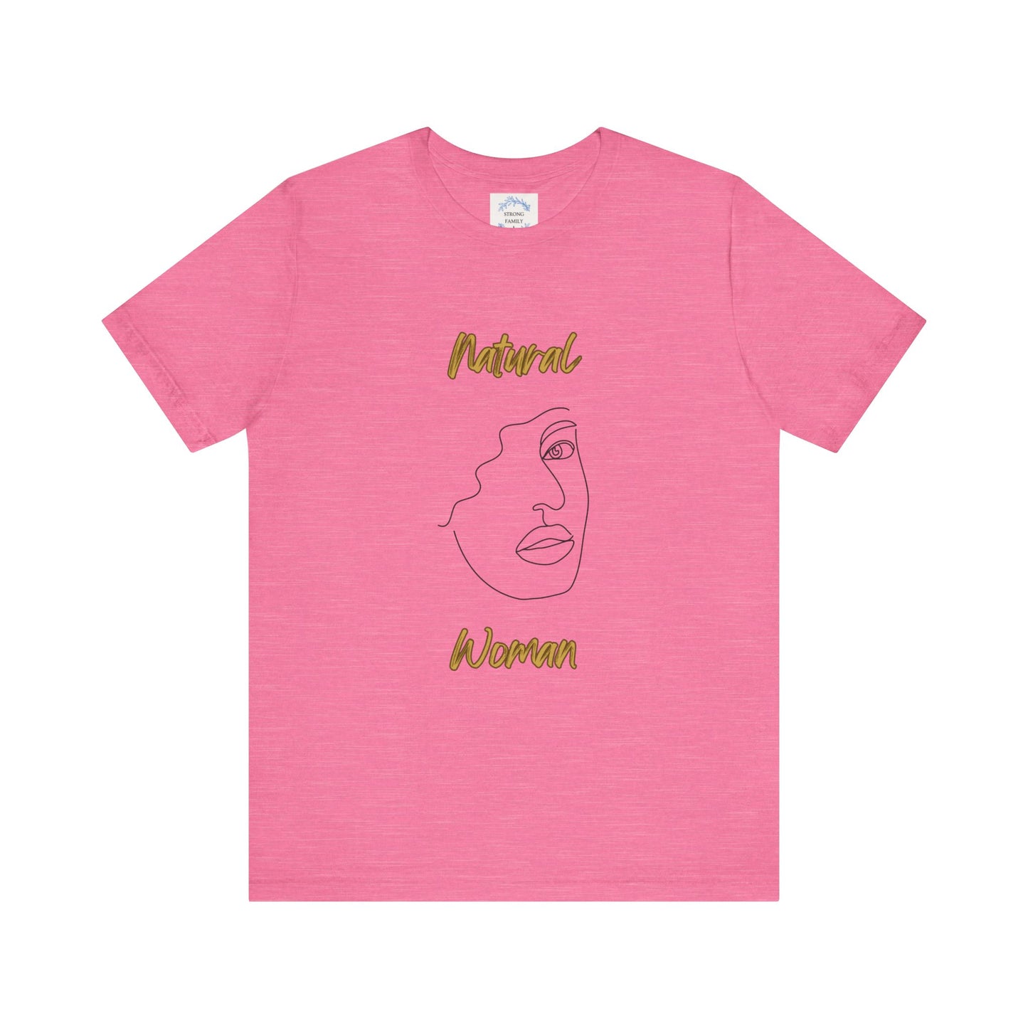 Natural Woman Peekaboo (BL) Short Sleeve T-Shirt
