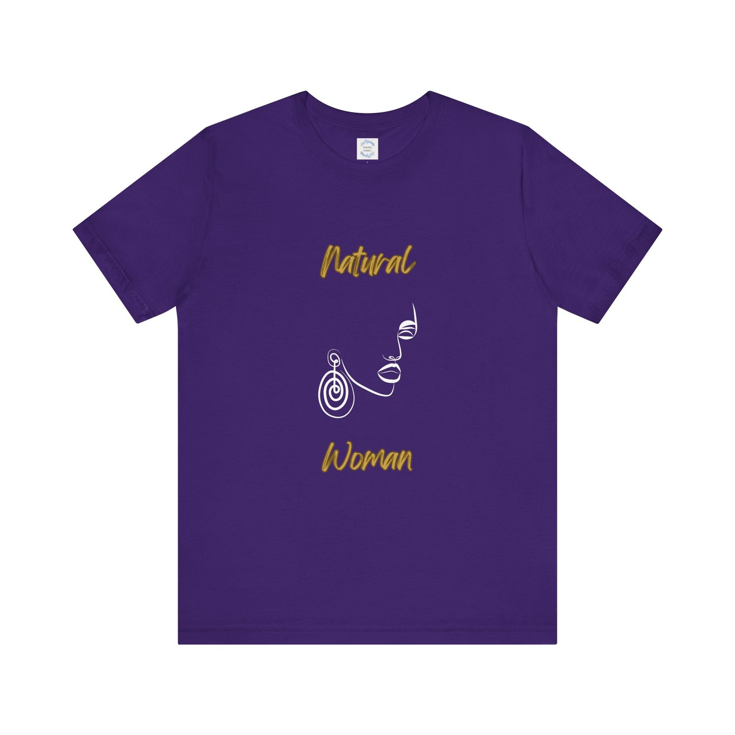 Natural Woman Music In My Soul (WL) Short Sleeve T-Shirt