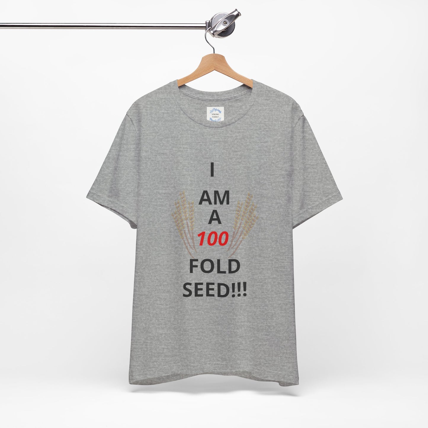 100 Fold Seed (BL)Unisex Jersey Short Sleeve T-Shirt