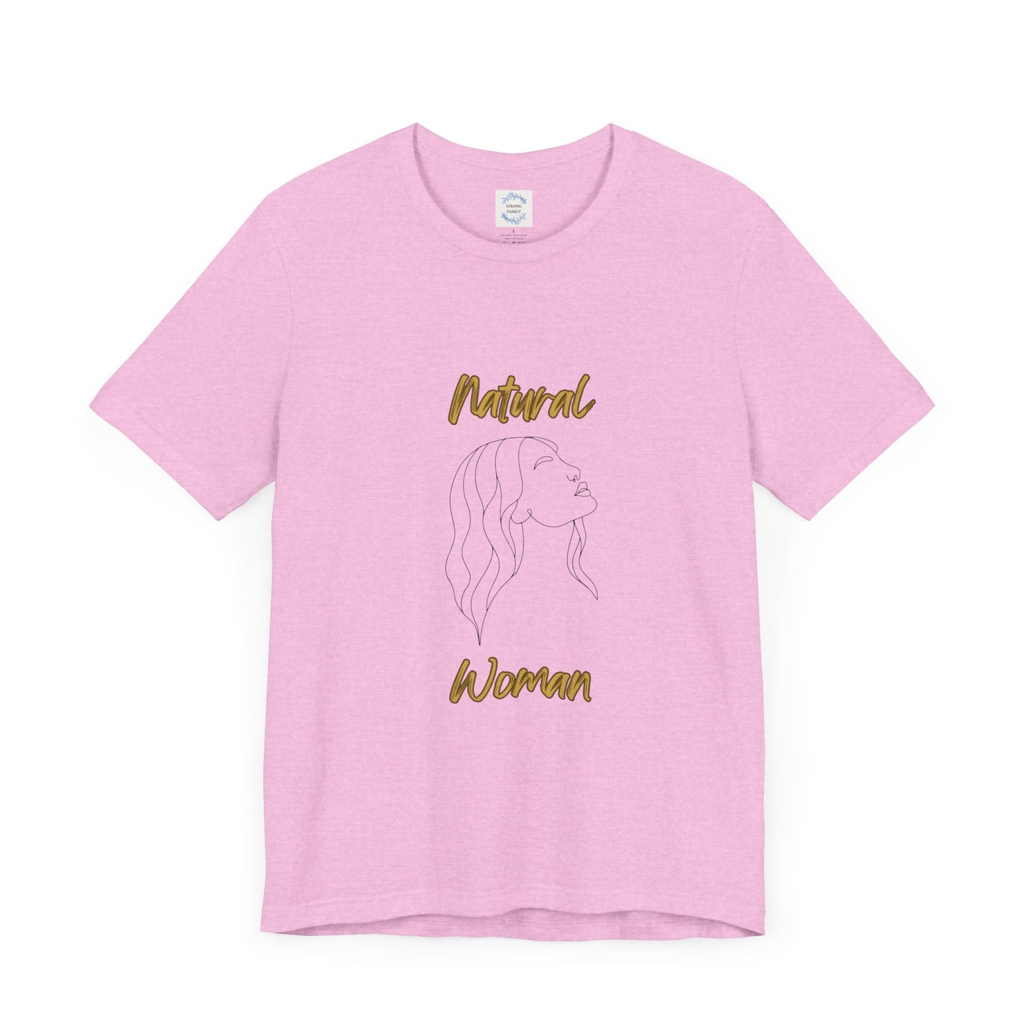 Natural Woman Breeze on Face (BL) Short Sleeve T-Shirt
