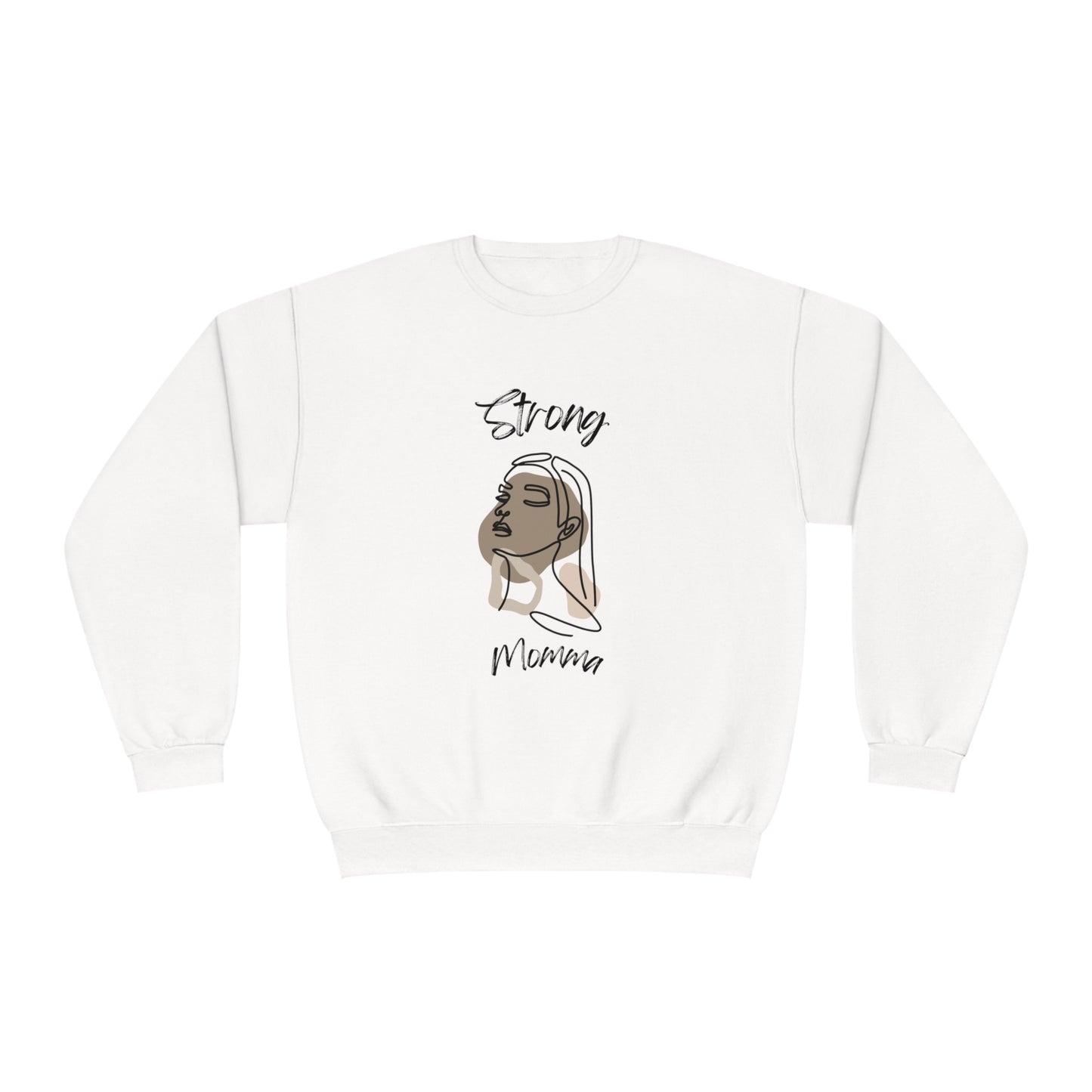 Strong Momma Crewneck Sweatshirt (BL)