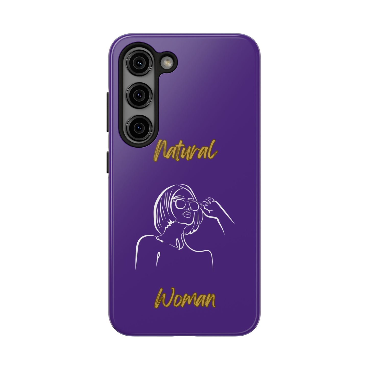 Natural Woman Bright Future (WL)Tough Phone Cases PURPLE