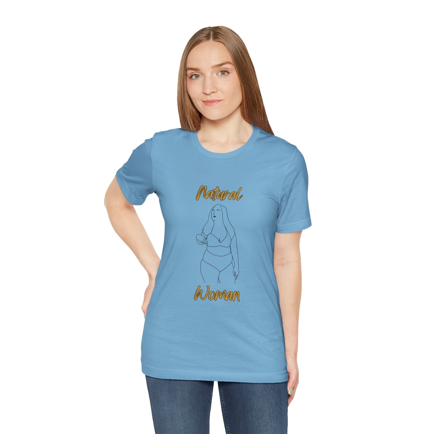 Natural Woman Full Beauty (BL) Short Sleeve T-Shirt