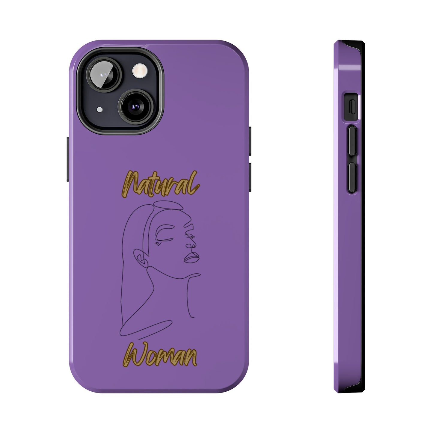 Natural Woman Calm (BL) Tough Phone Cases LIGHT PURPLE