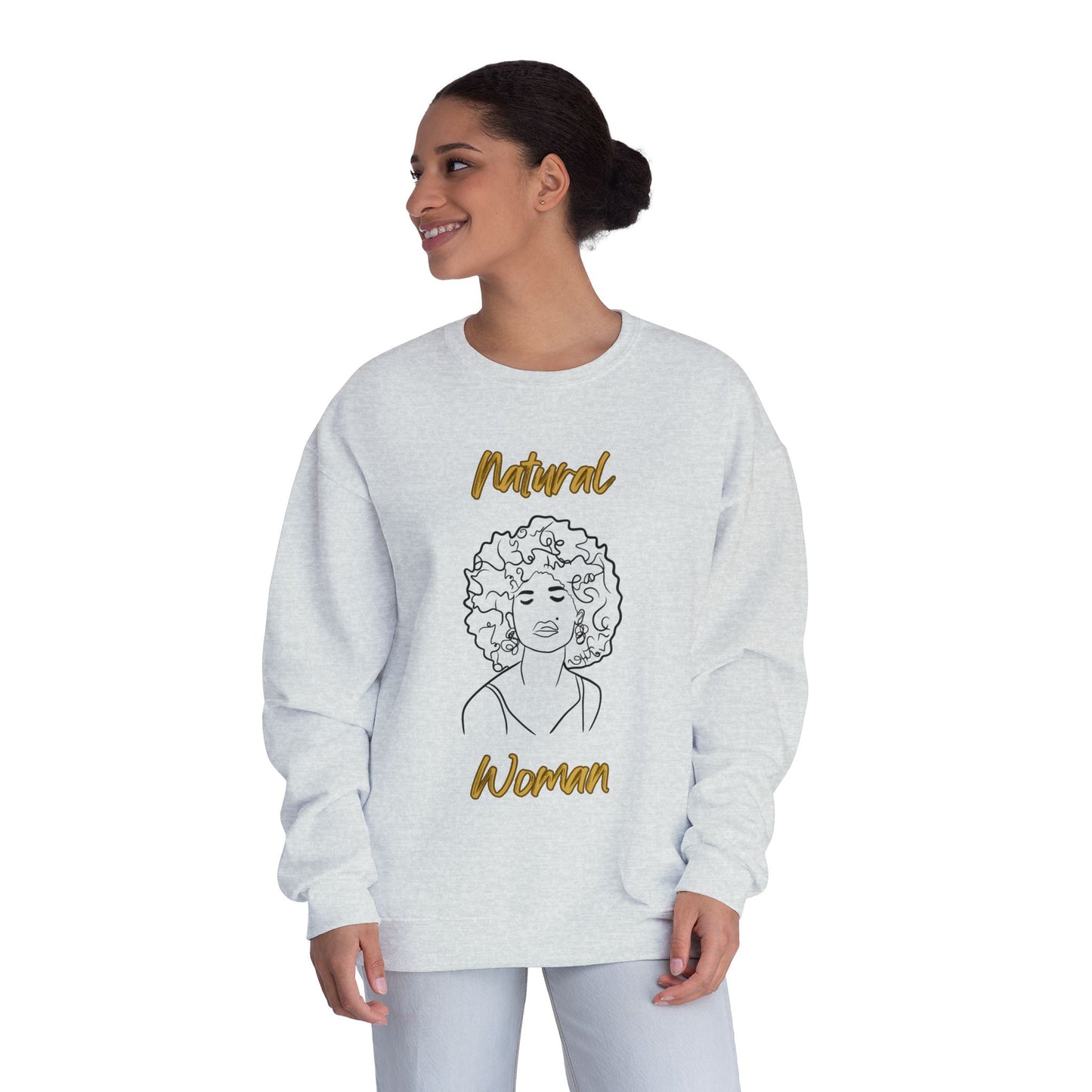 Natural Woman All About Me (BL) Crewneck Sweatshirt