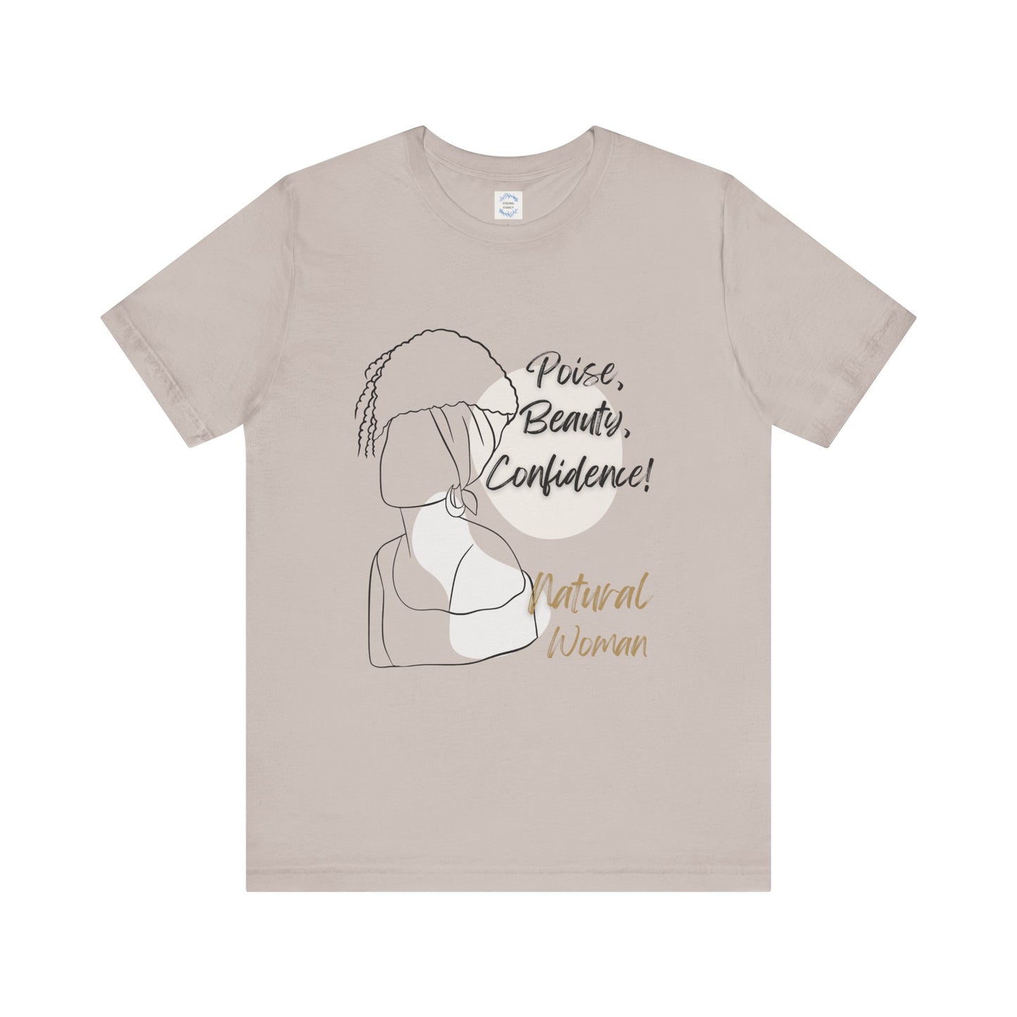 Natural Woman Puff (BL) Short Sleeve T-Shirt