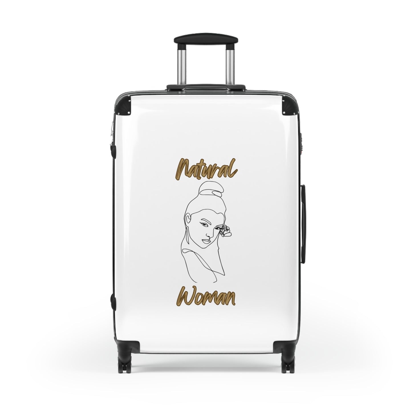 Natural Woman Sassy Bun (BL) Suitcase WHITE