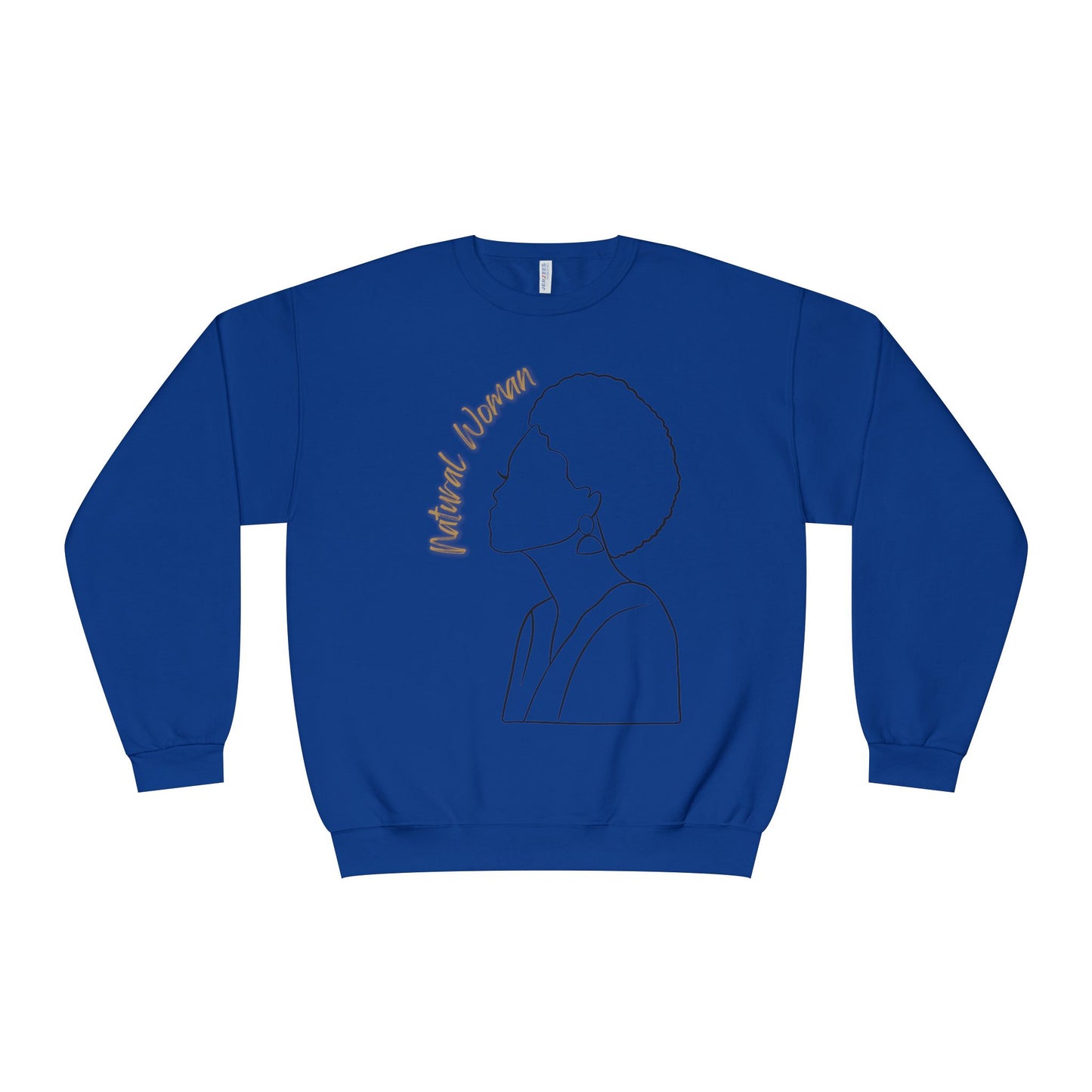 Natural Woman Sm Fro (BL) Crewneck Sweatshirt