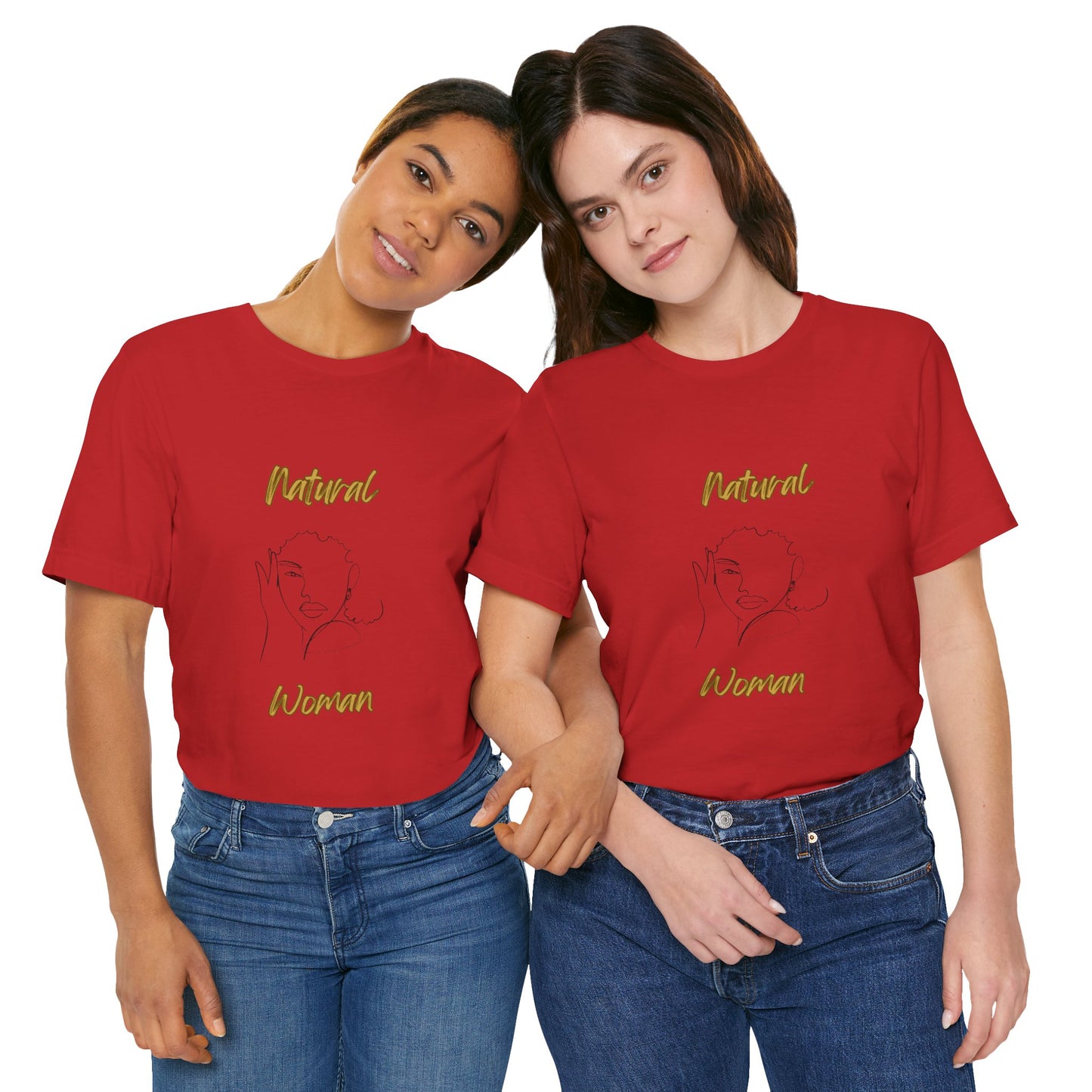 Natural Woman Let's Be Friends (BL) Short Sleeve T-Shirt