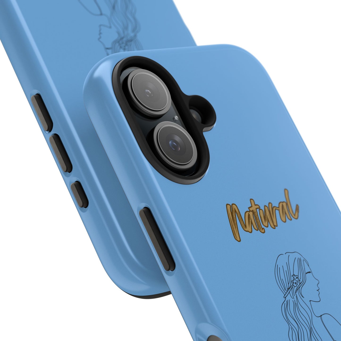 Natural Woman Young Woman (BL)Tough Phone Cases LIGHT BLUE