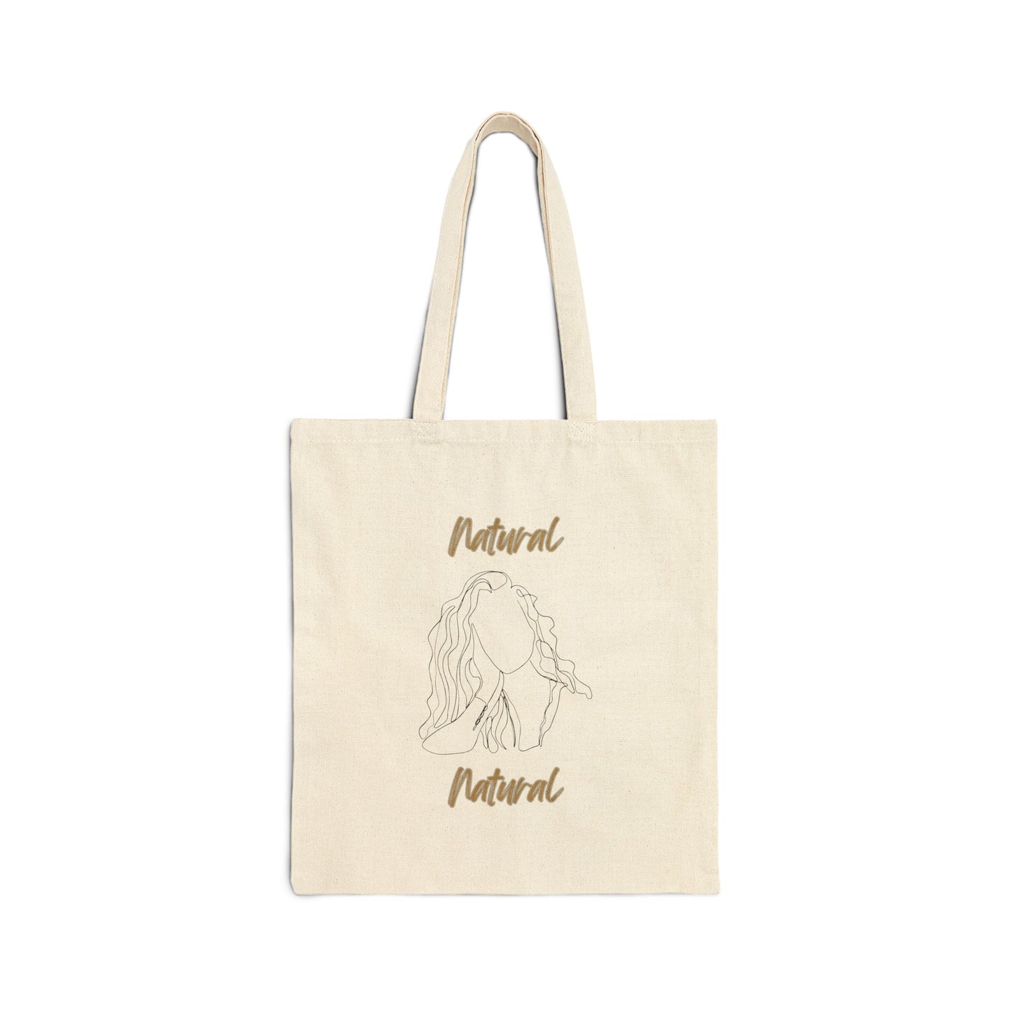 Natural Woman Relaxed (BL) Canvas Tote Bag
