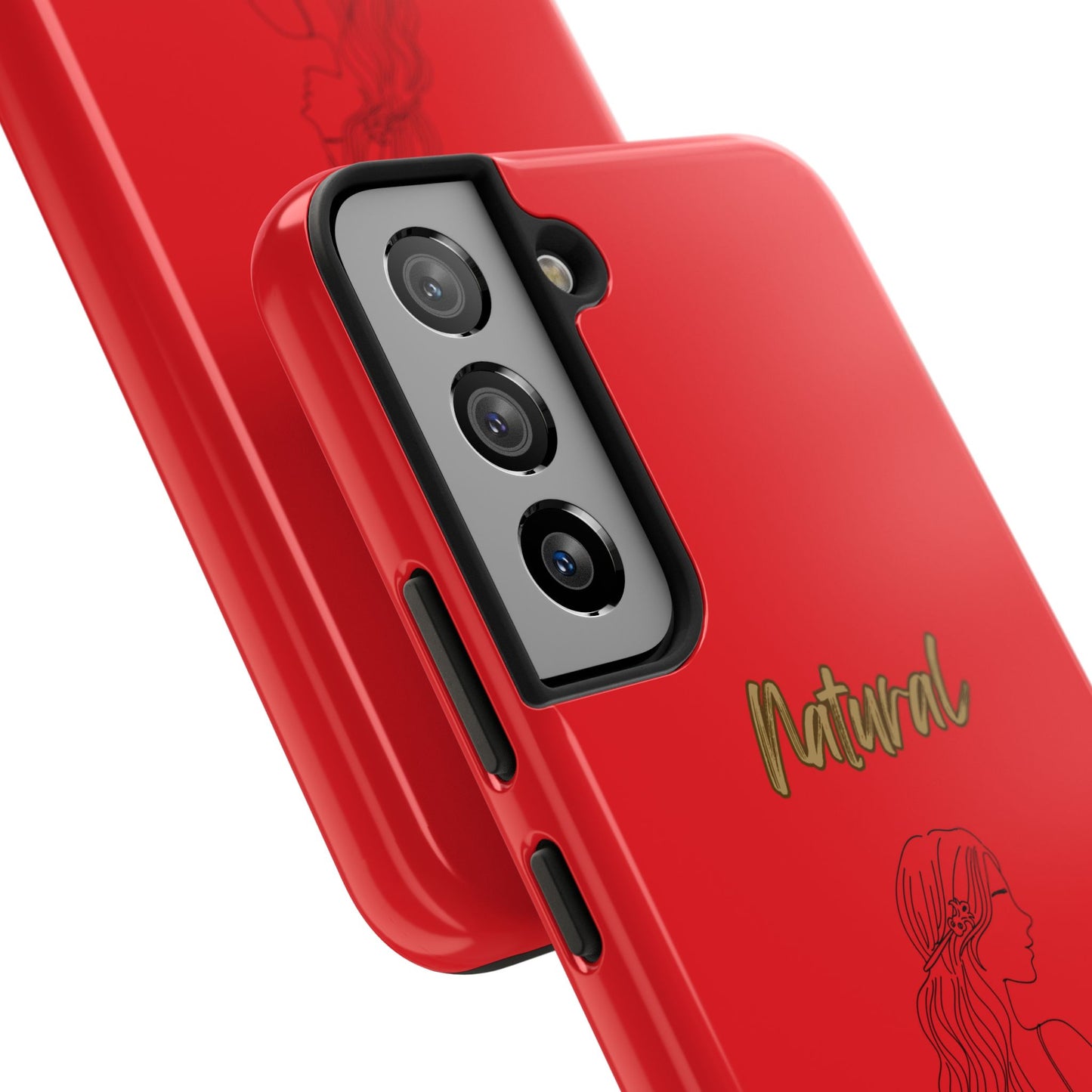 Natural Woman Young Woman (BL)Tough Phone Cases RED