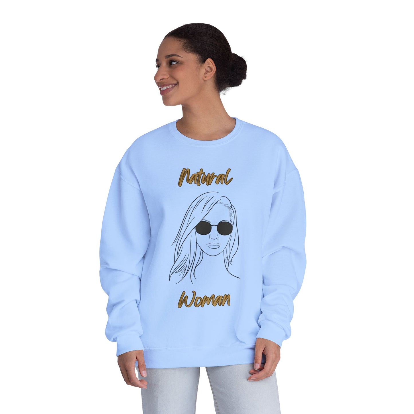 Natural Woman Shades (BL) Crewneck Sweatshirt