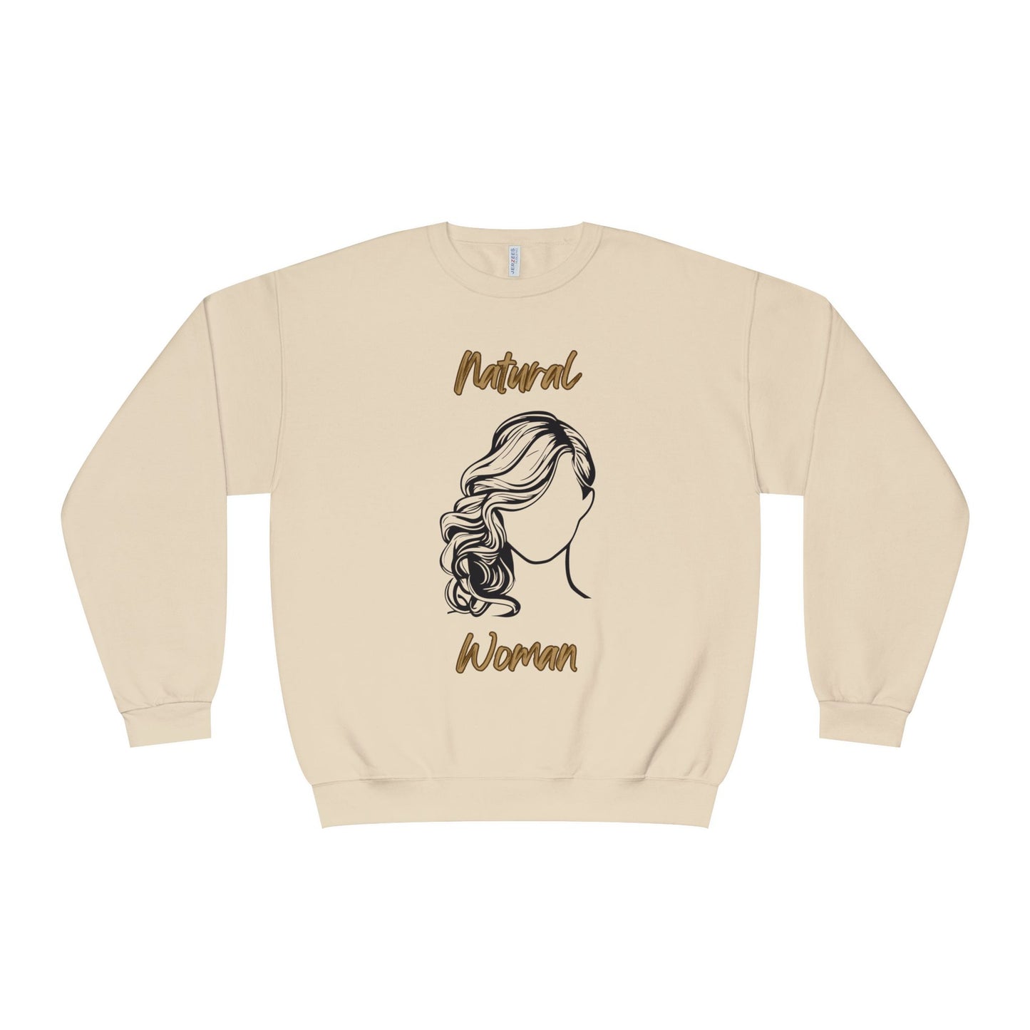 Natural Woman Long Curl (BL) Crewneck Sweatshirt