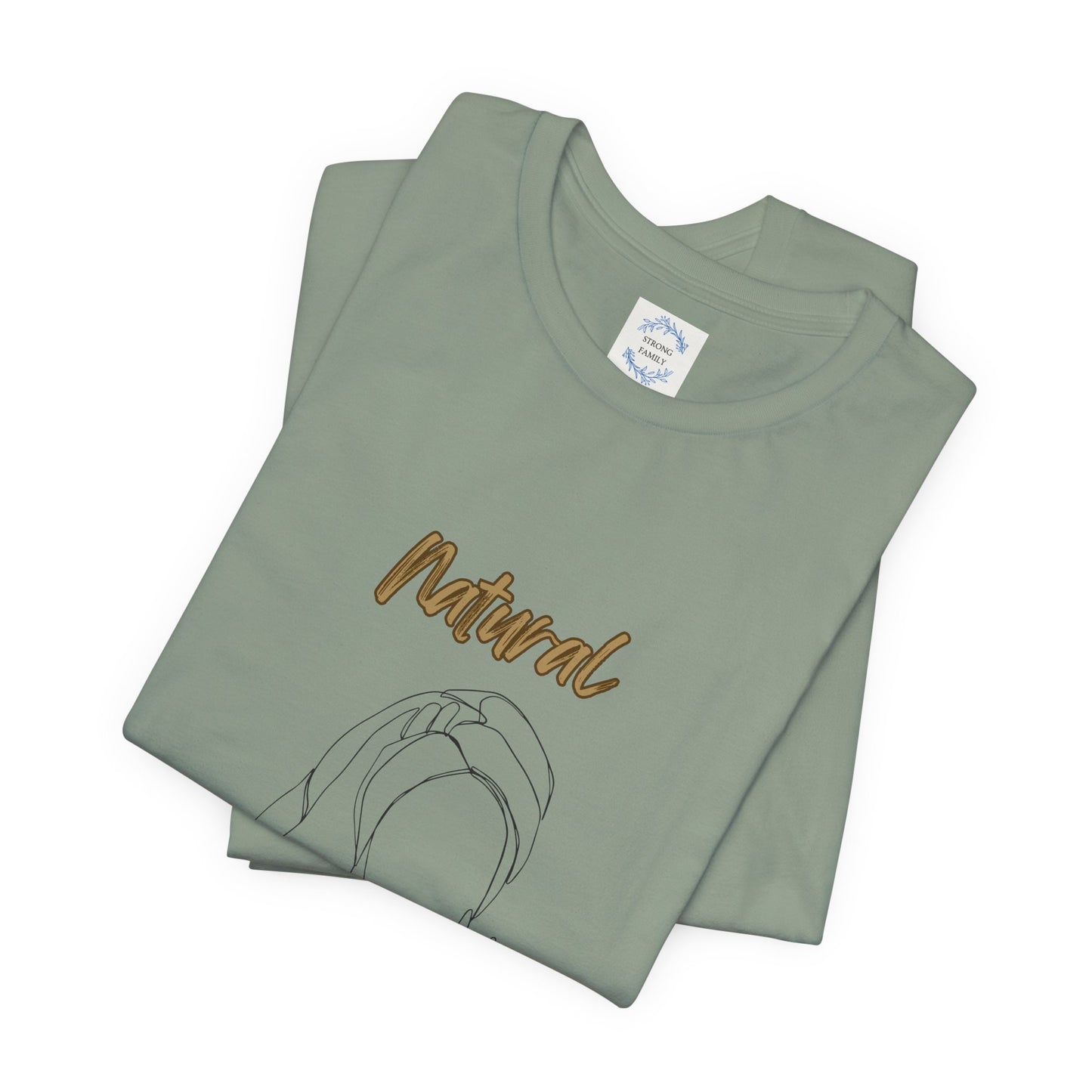 Natural Woman Towel Wrapped (BL) Short Sleeve T-Shirt
