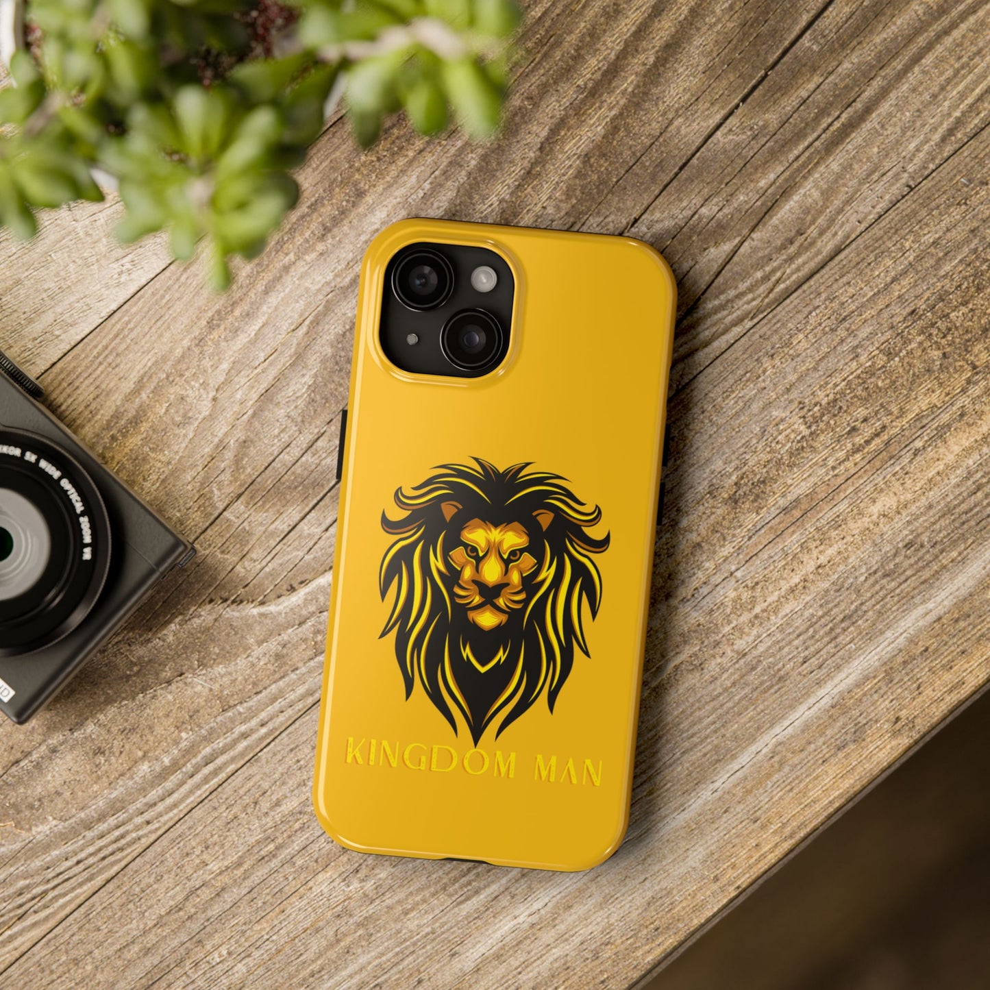 Kingdom Man (Gold Label) Tough Phone Case YELLOW