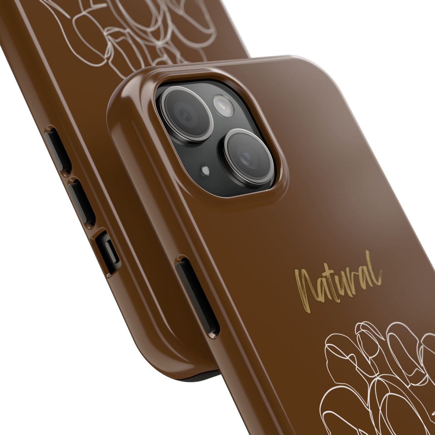 Natural Women Professionals (WL)Tough Phone Cases BROWN