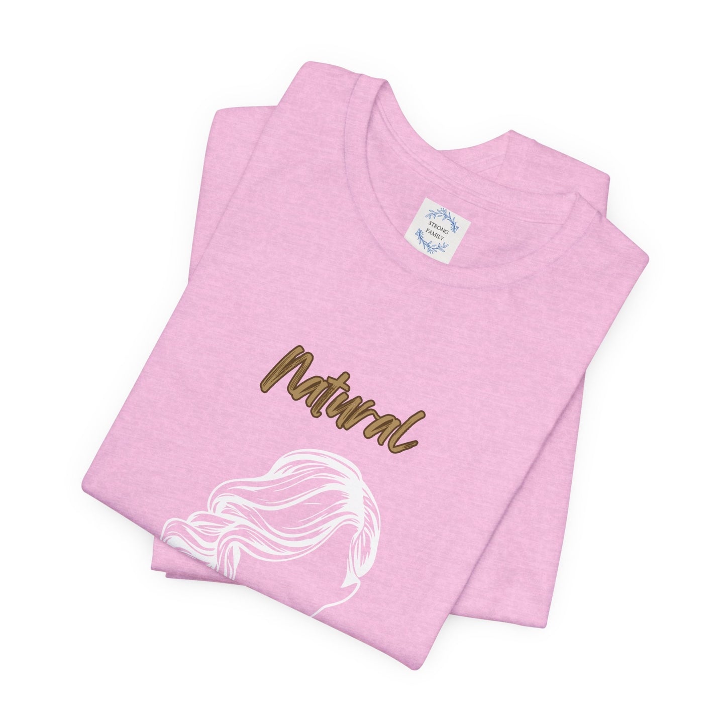 Natural Woman Long Curl (WL) Short Sleeve T-Shirt