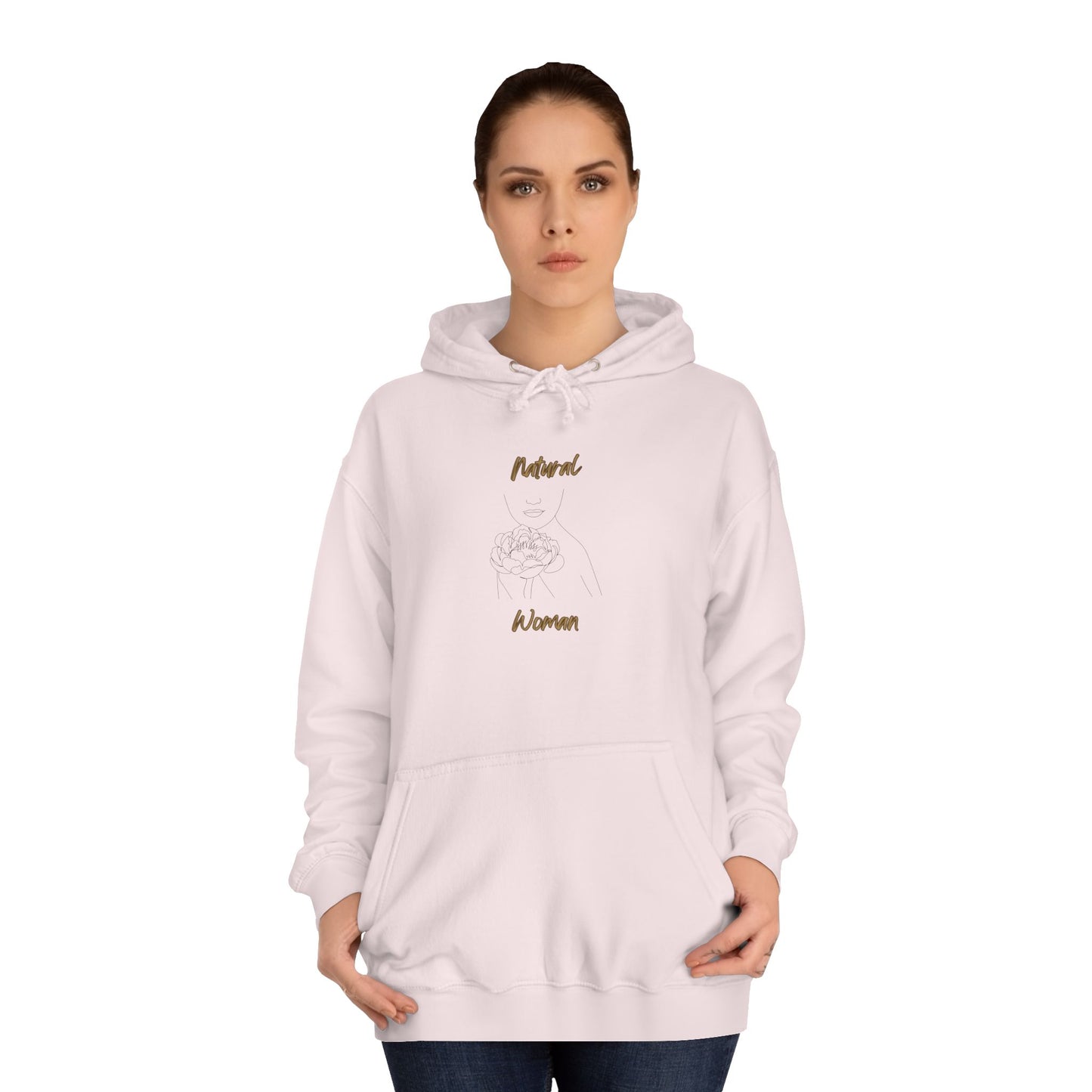 Natural Woman Kissed Flower (BL) Hoodie