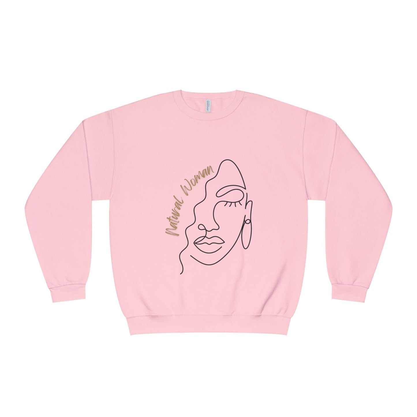 Natural Woman Half Face (BL) Crewneck Sweatshirt