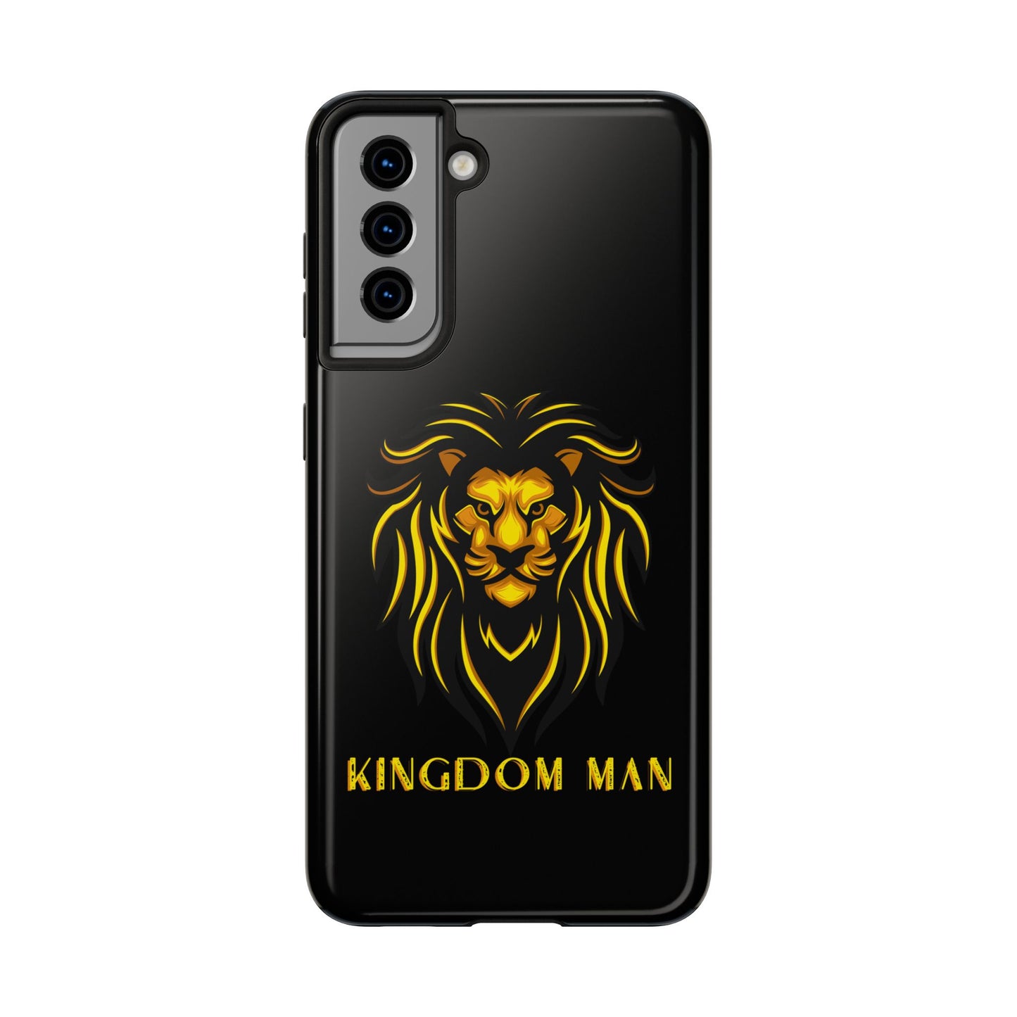KIngdom Man (Gold Label) Tough Phone Cases BLACK