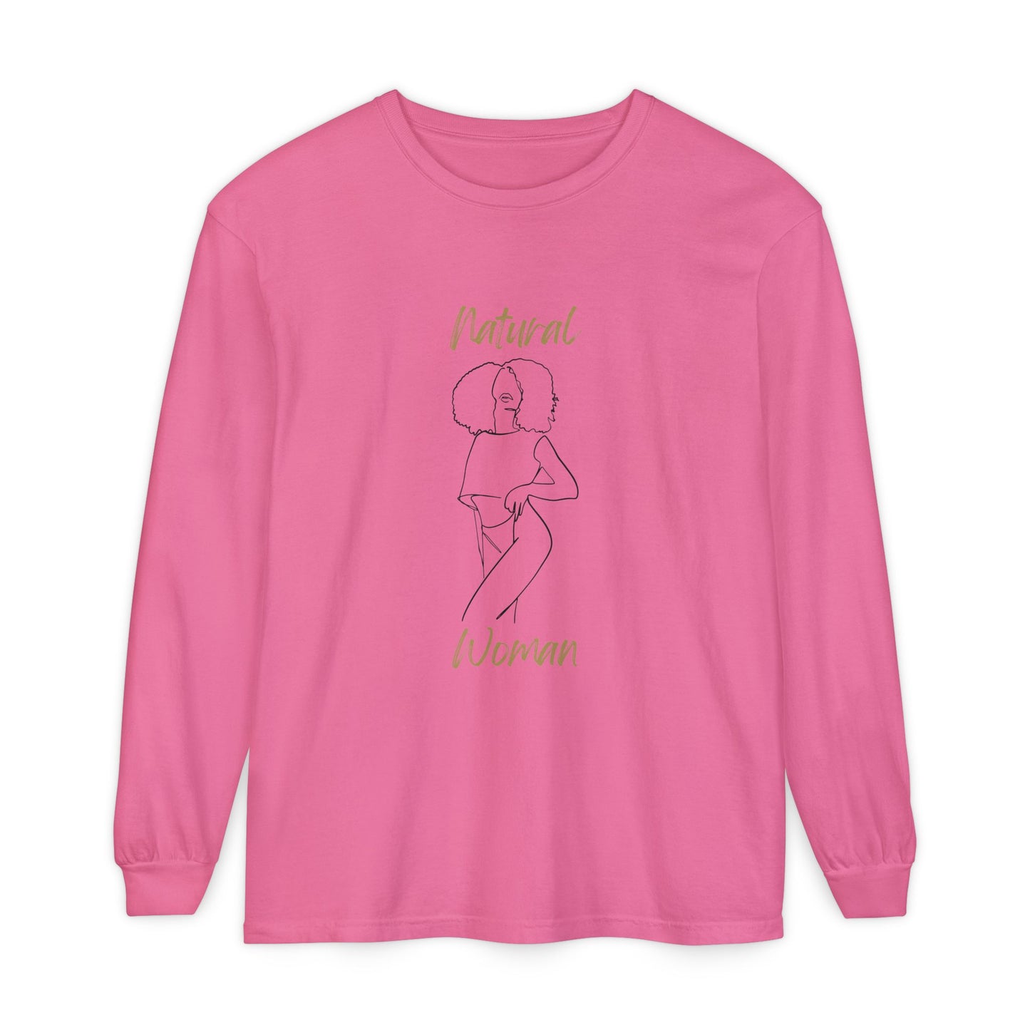 Natural Woman Pose (BL) Long Sleeve T-Shirt