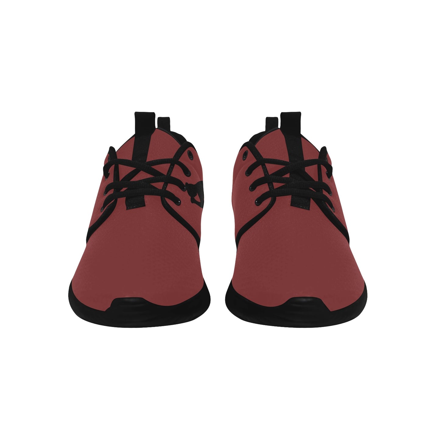 Natural Woman PRAY (BL) MAROON w/ Black Sole Sneakers