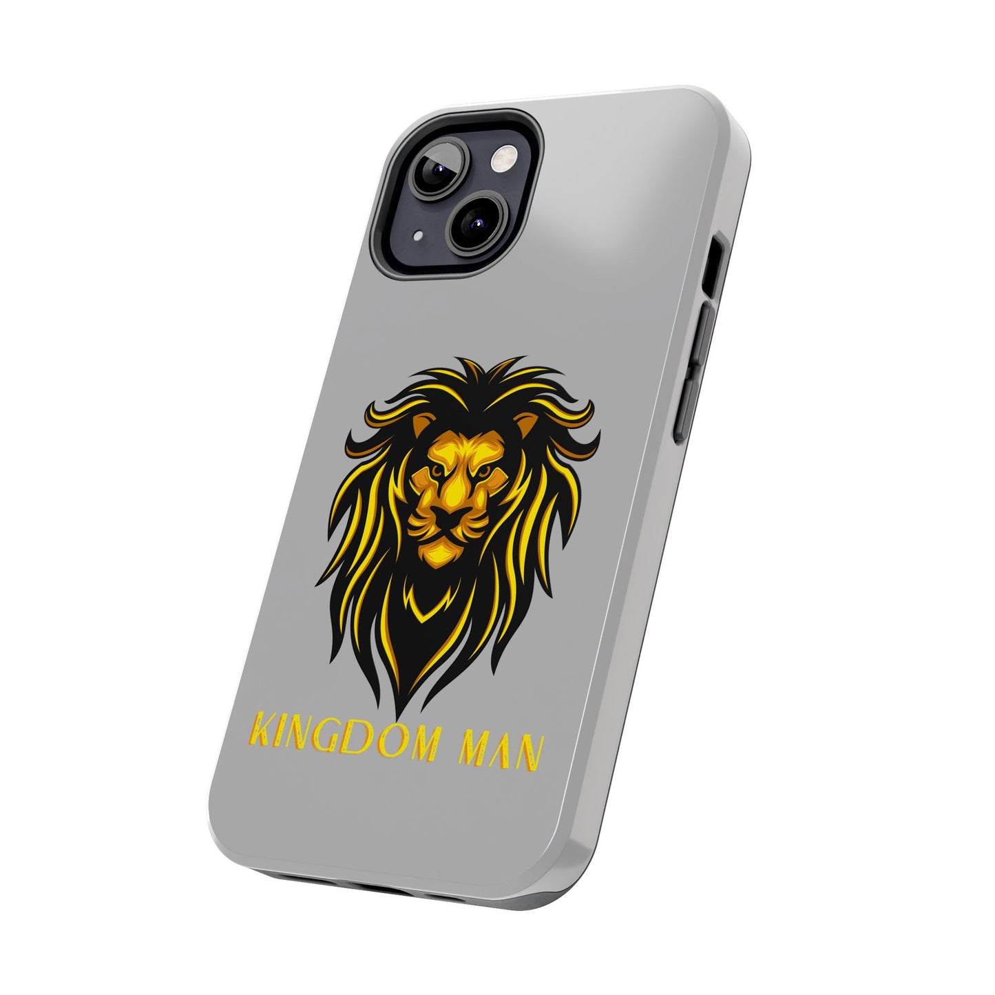 KIngdom Man (Gold Label) Tough Phone Cases LIGHT GREY