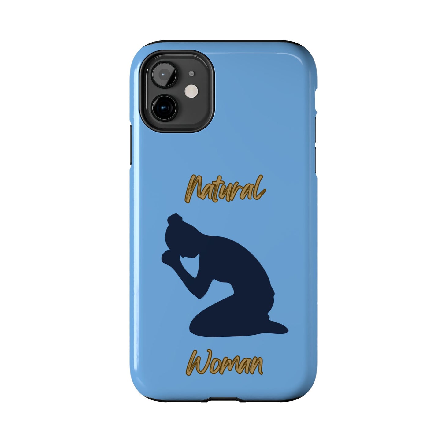 Natural Woman Pray (BL)Tough Phone Cases LIGHT BLUE