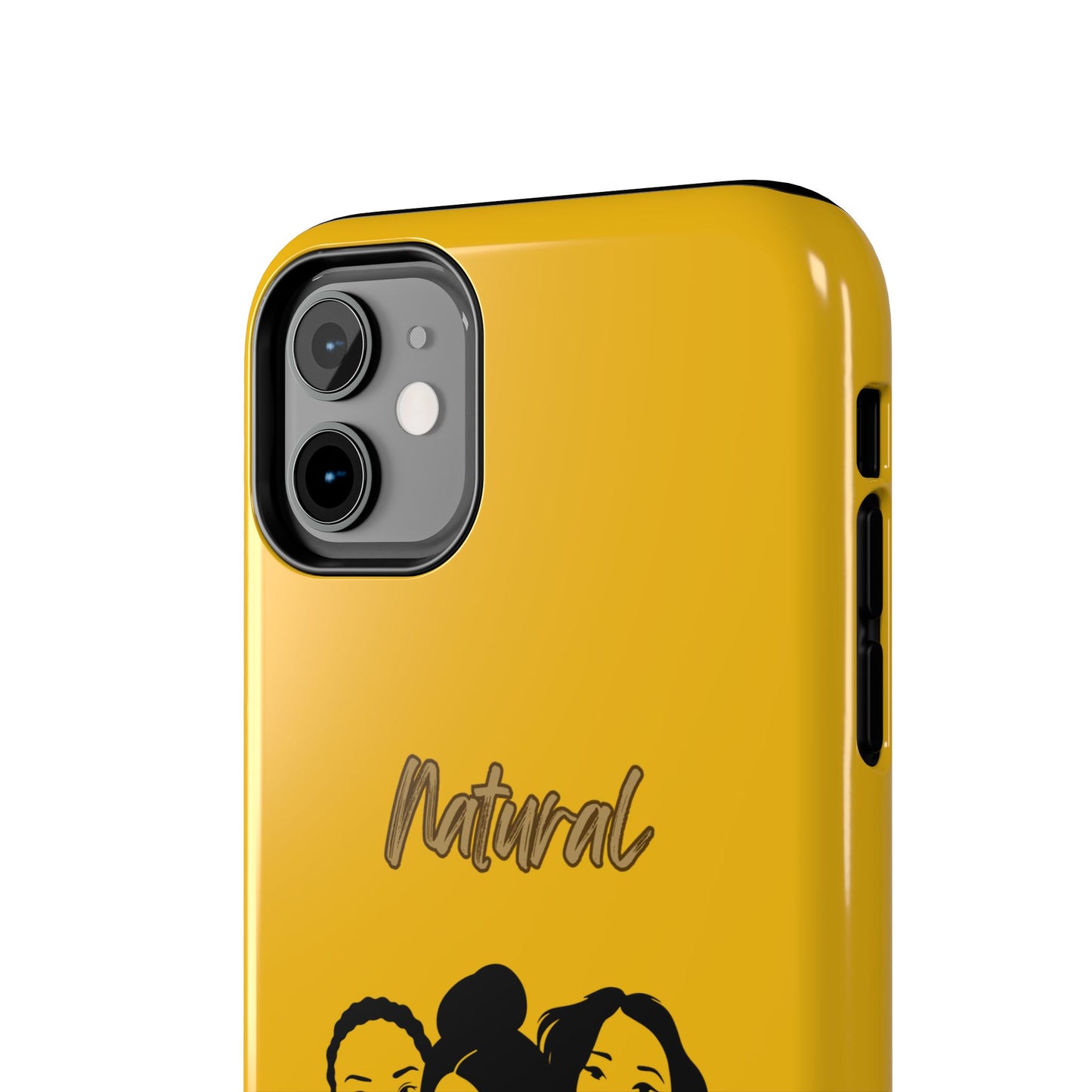 Natural Women Laughing Friends (BL)Tough Phone Cases YELLOW