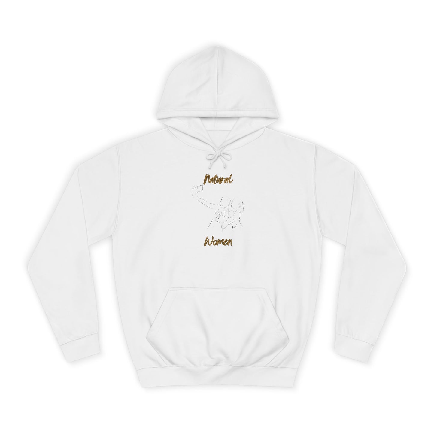 Natural Women Friends Selfie (BL) Hoodie