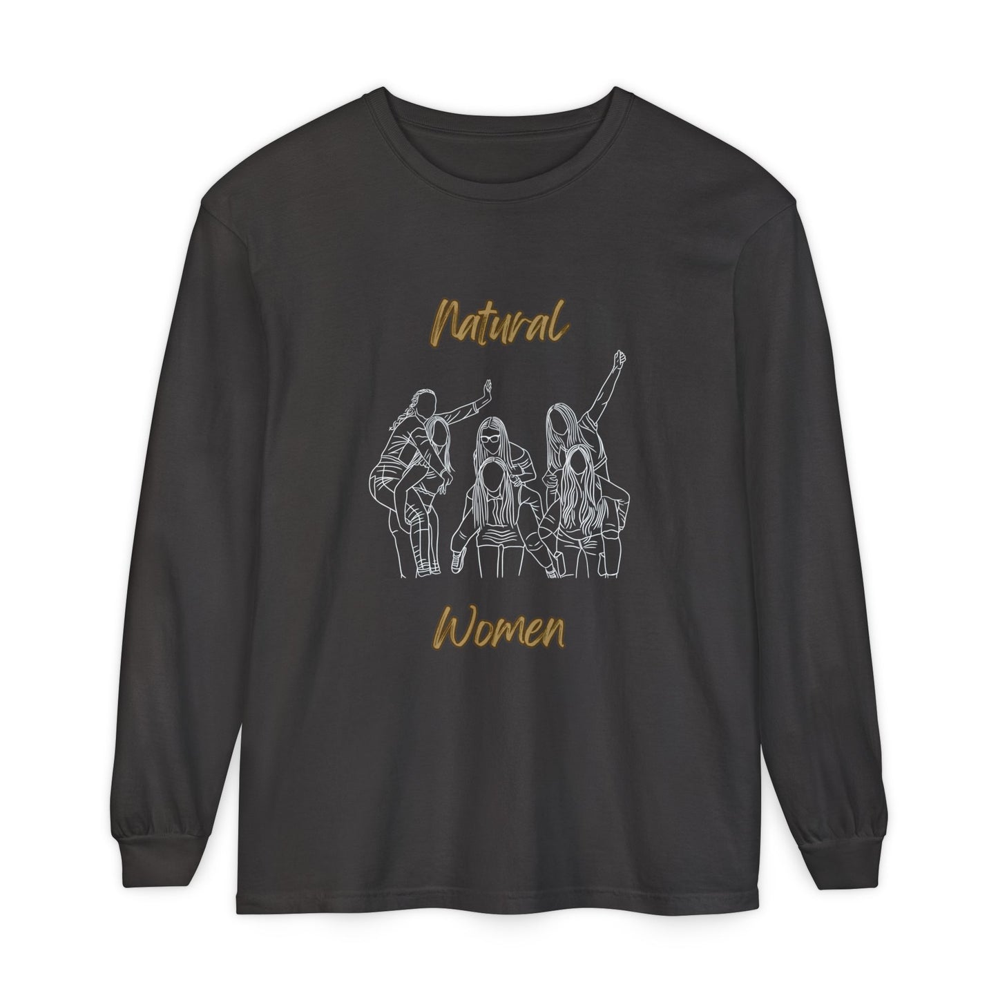 Natural Women Piggy Back (WL) Long Sleeve T-Shirt
