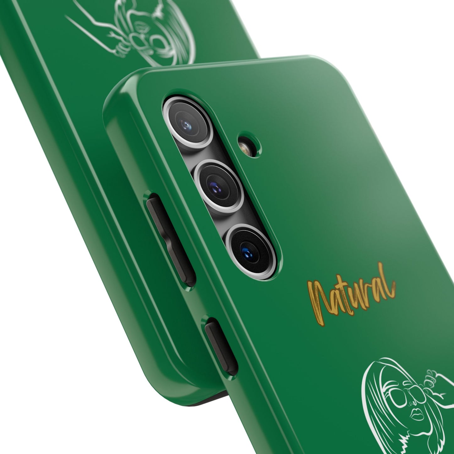 Natural Woman Bright Future (WL)Tough Phone Cases DARK GREEN