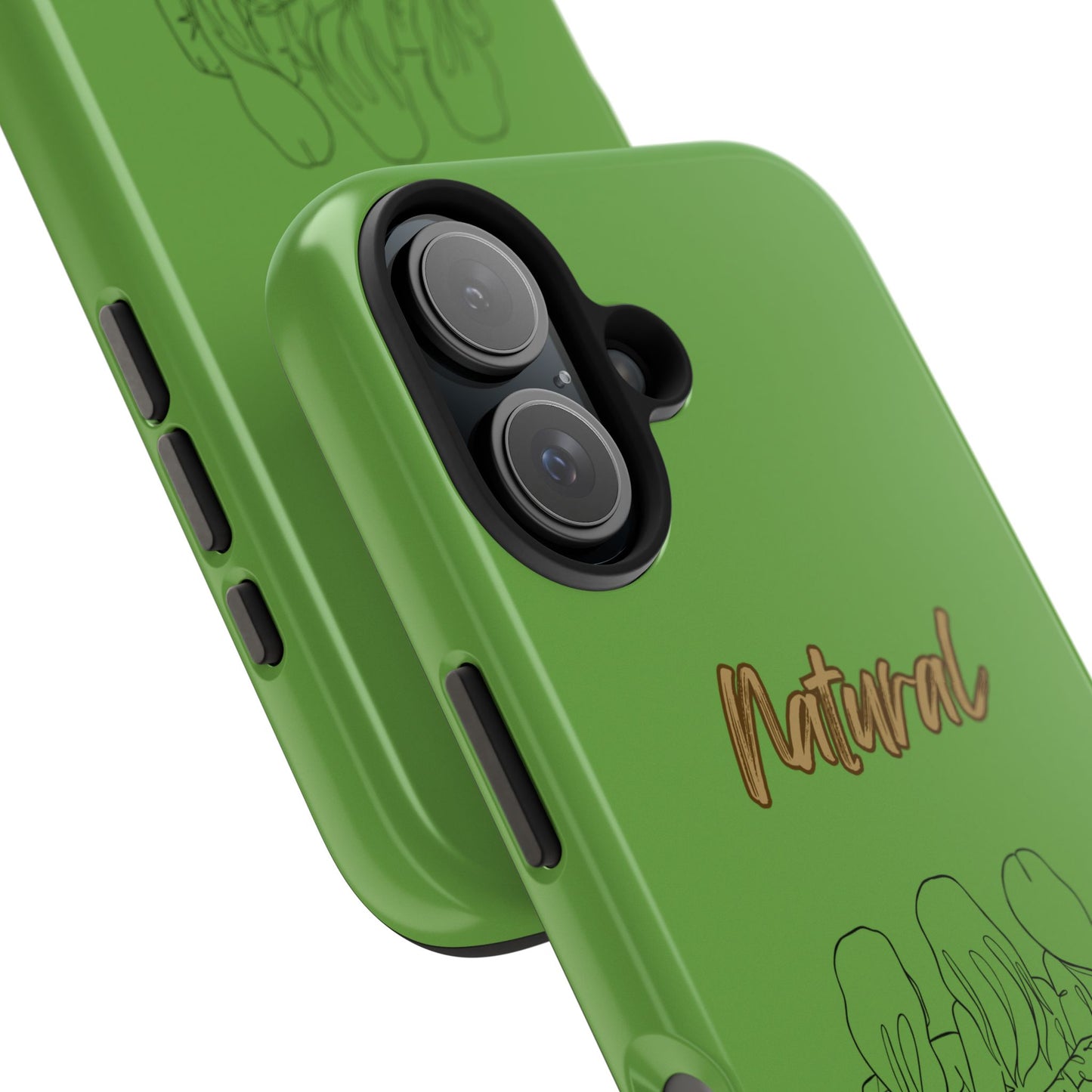 Natural Woman Loving Friends (BL)Tough Phone Cases GREEN