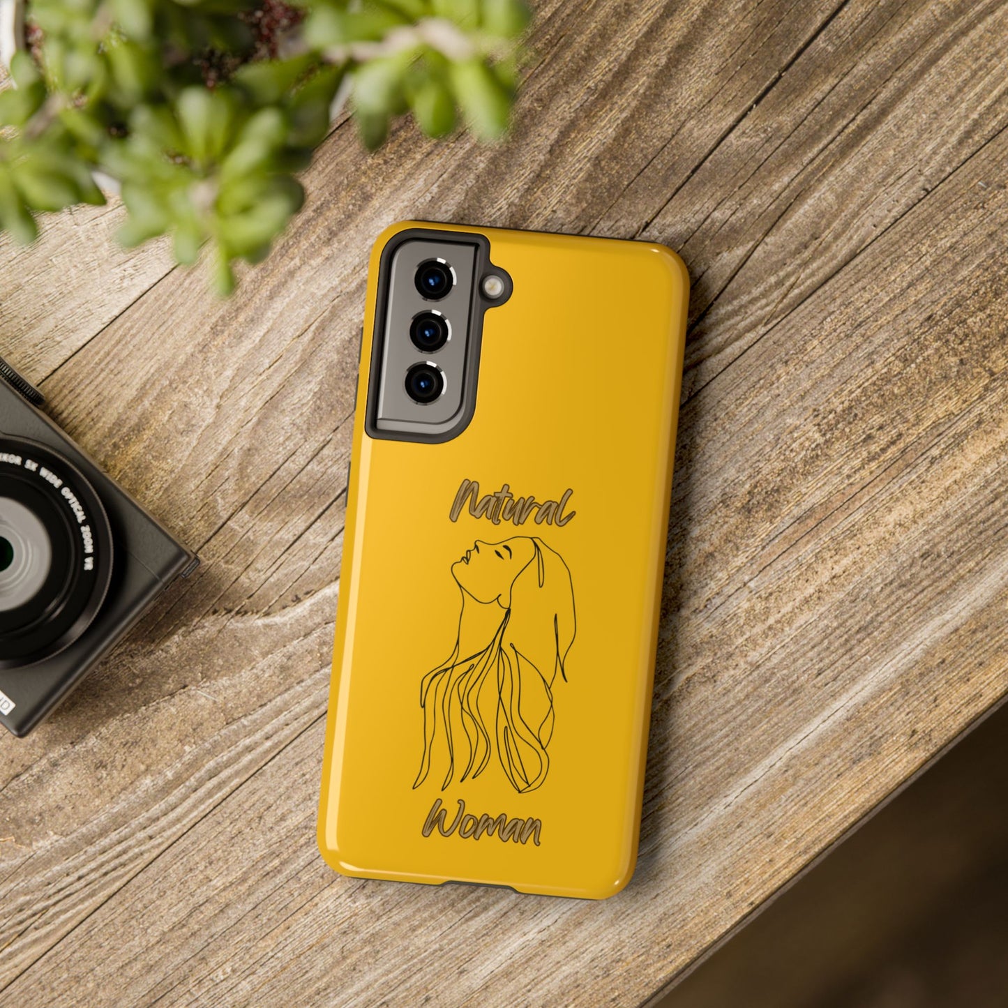 Natural Woman Appreciation (BL) Tough Phone Cases YELLOW