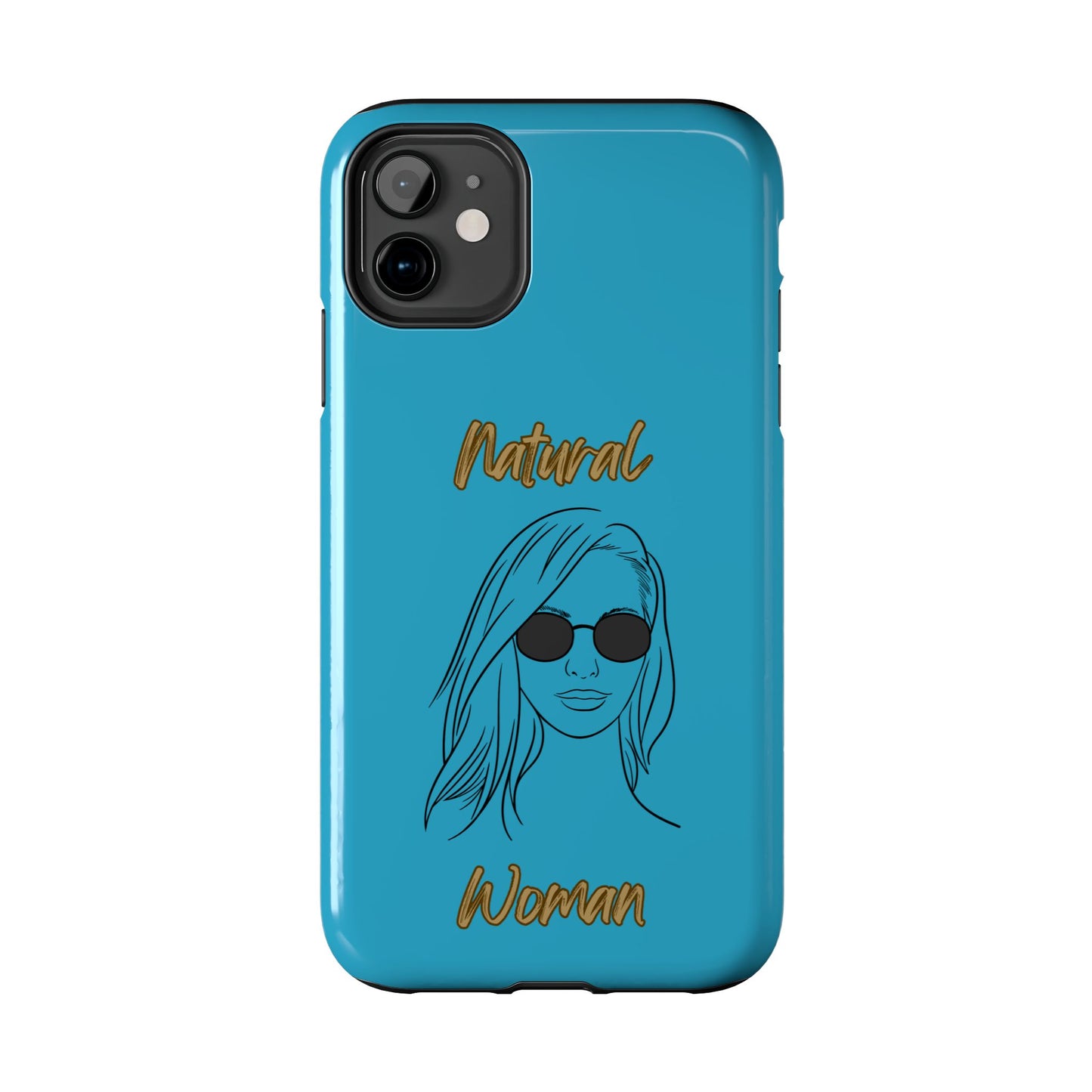 Natural Woman Shades (BL)Tough Phone Cases TURQUOISE