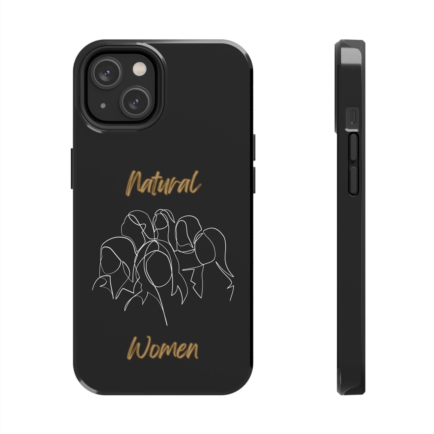 Natural Women Professionals (WL)Tough Phone Cases BLACK