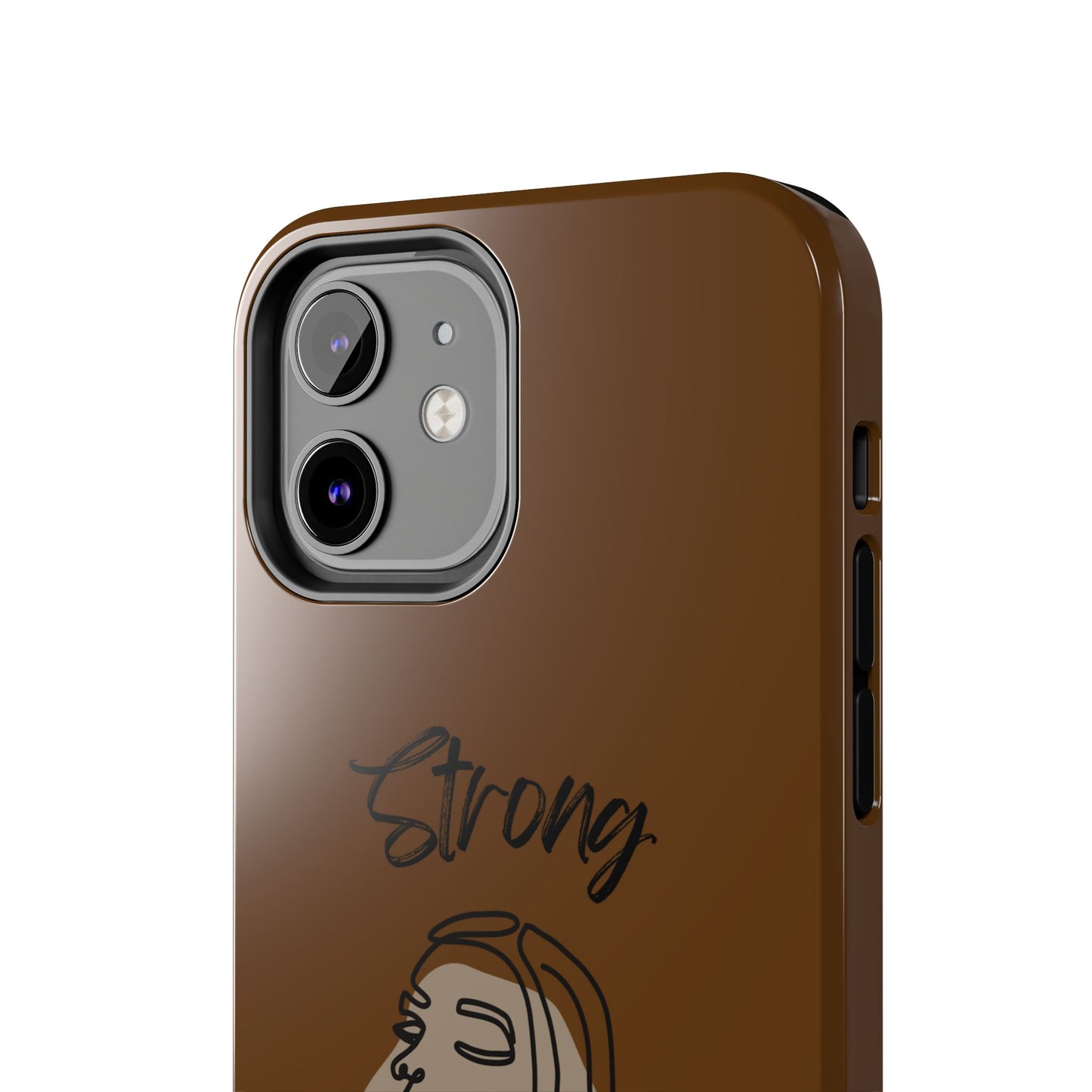 STRONG MOMMA Samsung Galaxy Tough Phone Cases (BL) Brown