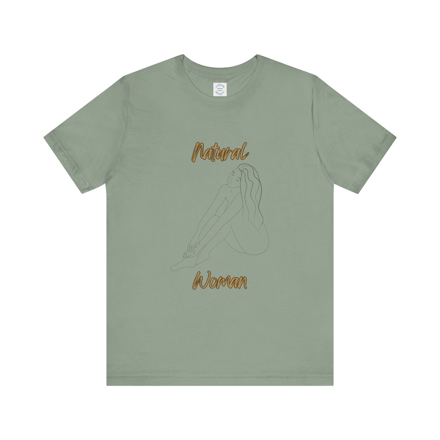 Natural Woman Beauty (BL) Short Sleeve T-Shirt