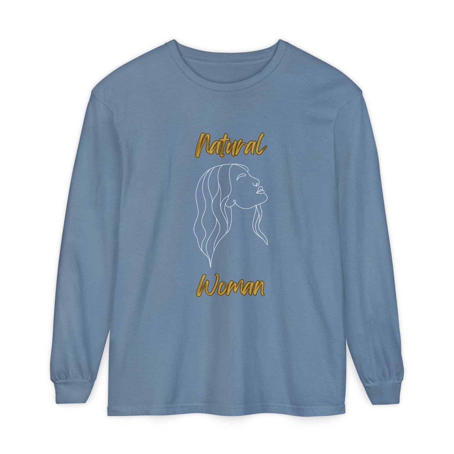 Natural Woman Breeze on Face (WL) Long Sleeve T-Shirt