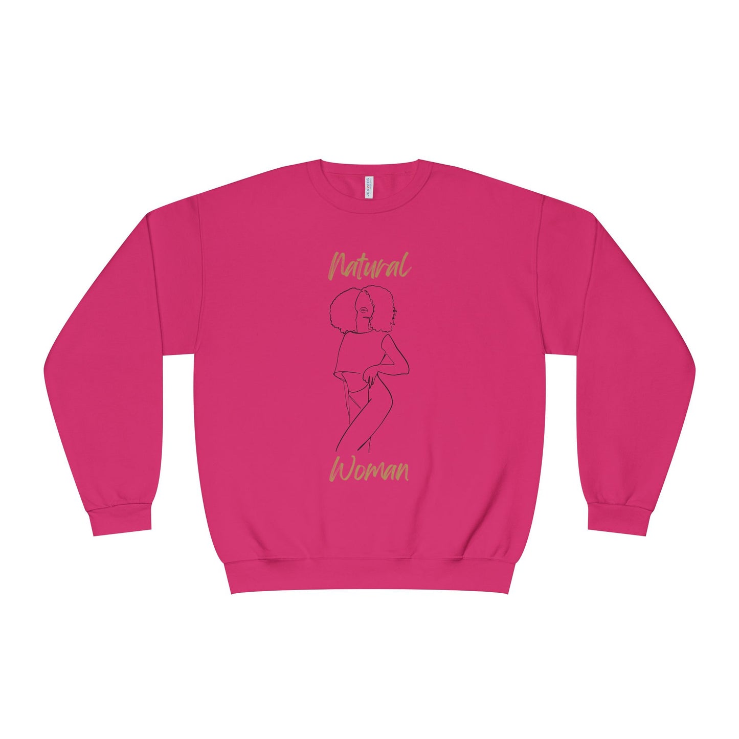 Natural Woman Pose (BL) Crewneck Sweatshirt