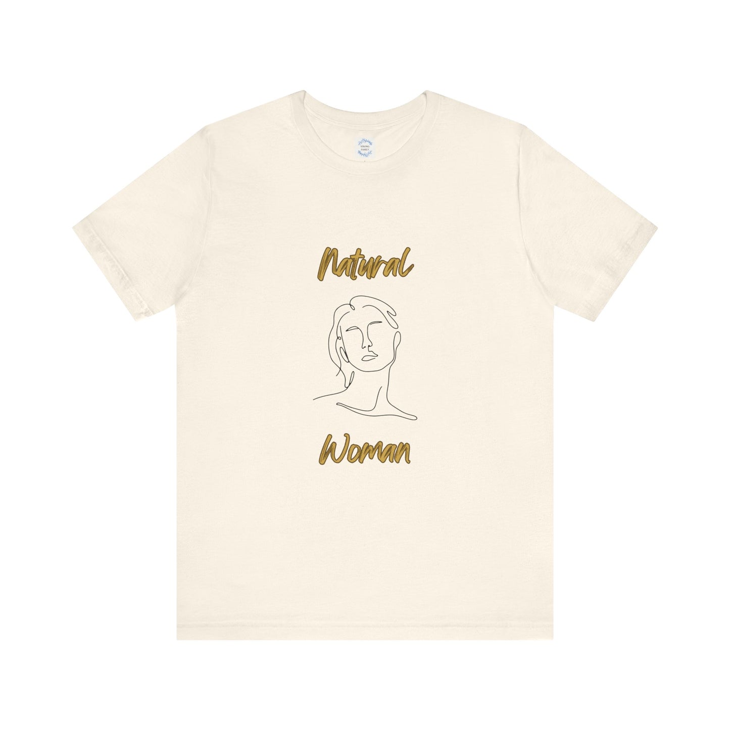 Natural Woman Hello (BL) Short Sleeve T-Shirt