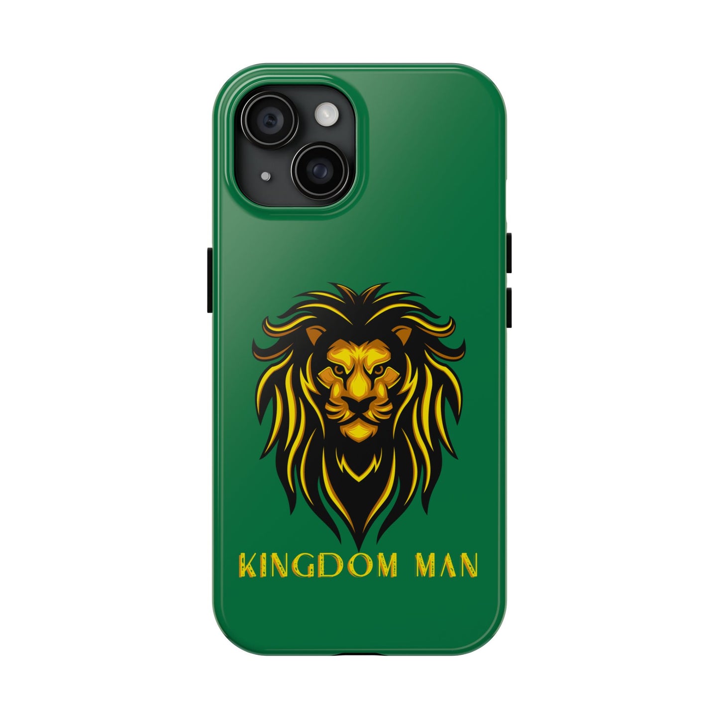 Kingdom Man (Gold Label) Tough Phone Case DARK GREEN