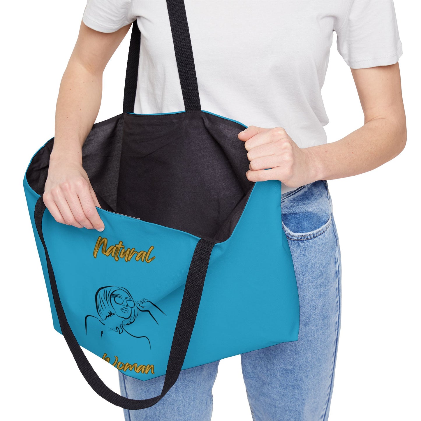 Natural Woman Bright Future (BL) Weekender Tote Bag TURQUOISE