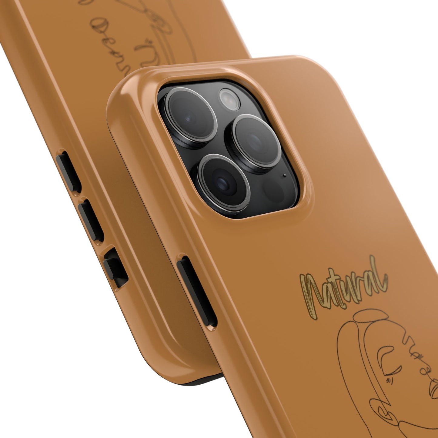 Natural Woman Calm (BL) Tough Phone Cases LIGHT BROWN