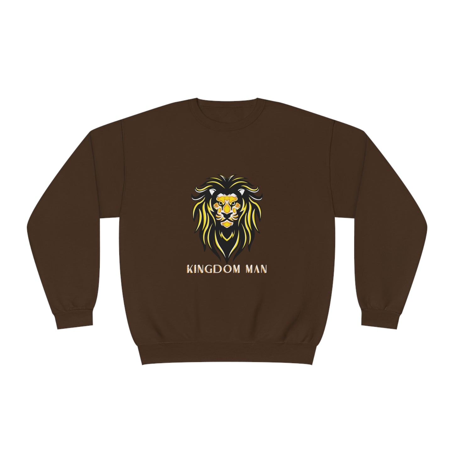 Kingdom Man (White/Gold) Crewneck Sweatshirt